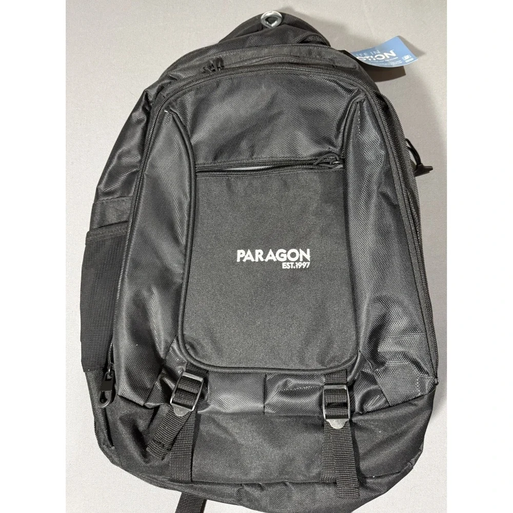 Paragon Backpack Black Life in Motion Gemline NWT NEW Bag